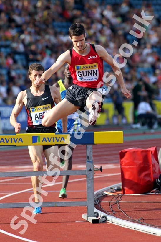 Luke Gunn, 3000 metres Steeplechase, 2011 Aviva London Grand Prix